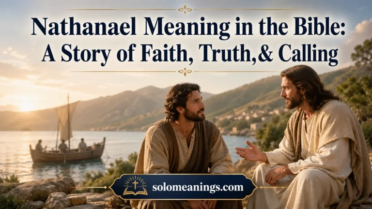  Nathanael Meaning in the Bible: Faith, Truth, and Calling