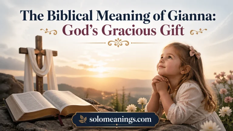  Biblical Meaning of Gianna: God’s Gracious Gift