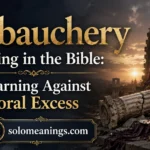 Debauchery Meaning in the Bible: A Warning Against Moral Excess