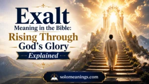 Exalt Meaning in the Bible: Rising Through God’s Glory Explained