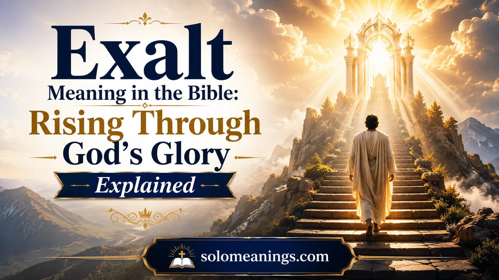 Exalt Meaning in the Bible: Rising Through God’s Glory Explained