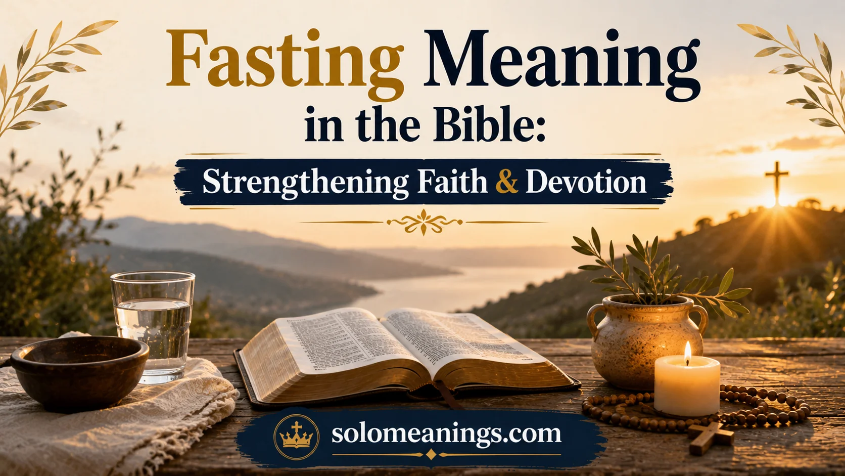 Fasting Meaning in the Bible: Strengthening Faith & Devotion