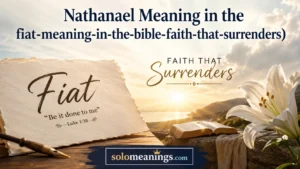 Fiat Meaning in the Bible: Faith That Surrenders