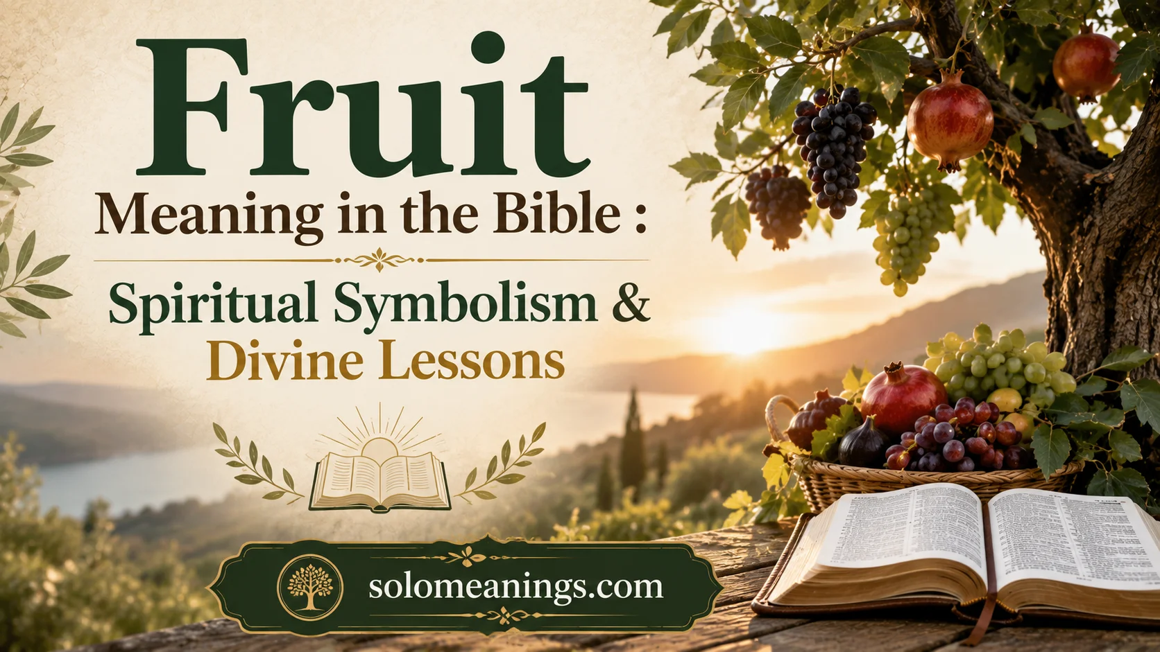 Fruit Meaning in the Bible: Spiritual Symbolism & Divine Lessons