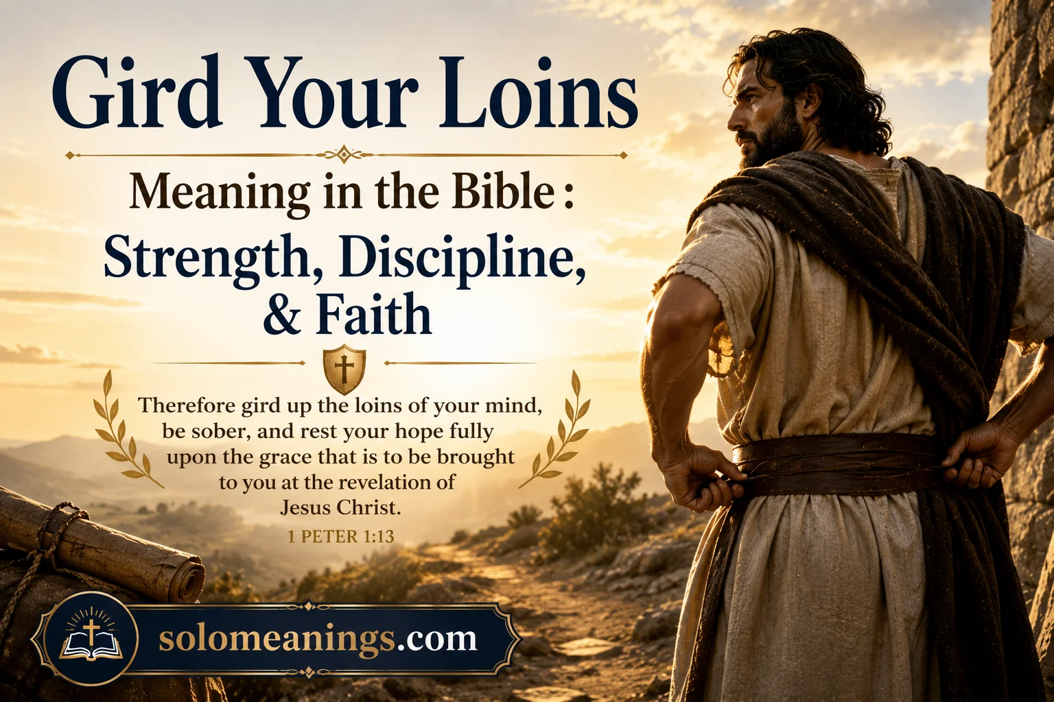 Gird Your Loins Meaning in the Bible: Strength & Faith