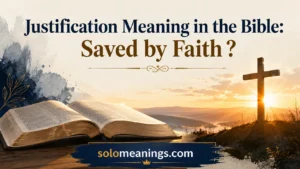 Justification Meaning in the Bible: Saved by Faith ?