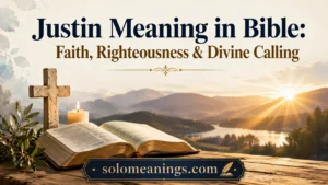Justin Meaning in the Bible: Faith, Righteousness & Divine Calling