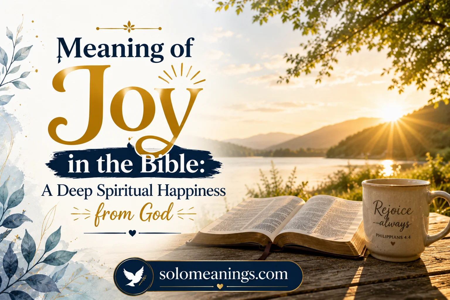Meaning of Joy in the Bible: A Deep Spiritual Happiness from God