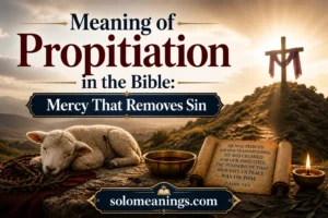  Meaning of Propitiation in the Bible: Mercy That Removes Sin