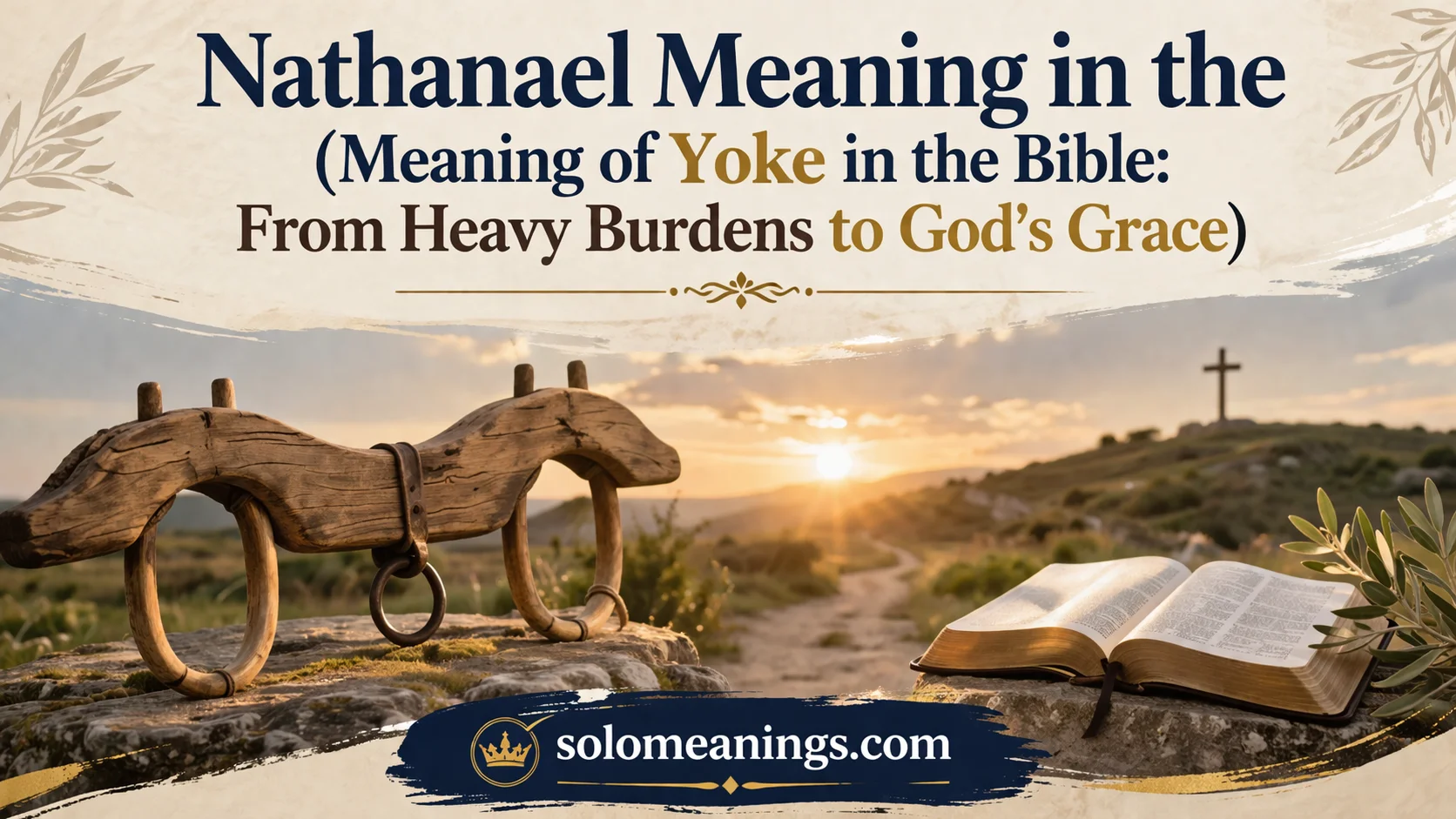  Meaning of Yoke in the Bible: Burden, Bond, and Grace