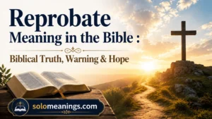 Reprobate Meaning in the Bible: Warning & Hope