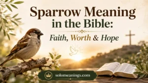 Sparrow Meaning in the Bible: Faith, Worth & Hope