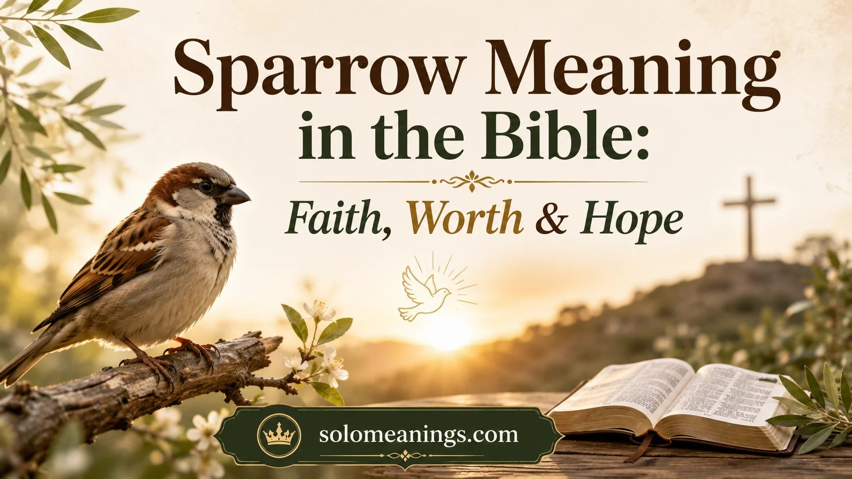  Sparrow Meaning in the Bible: Faith, Worth & Hope
