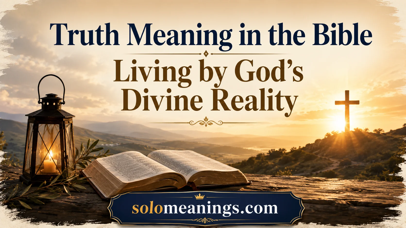 Truth Meaning in the Bible | Living by God’s Divine Reality
