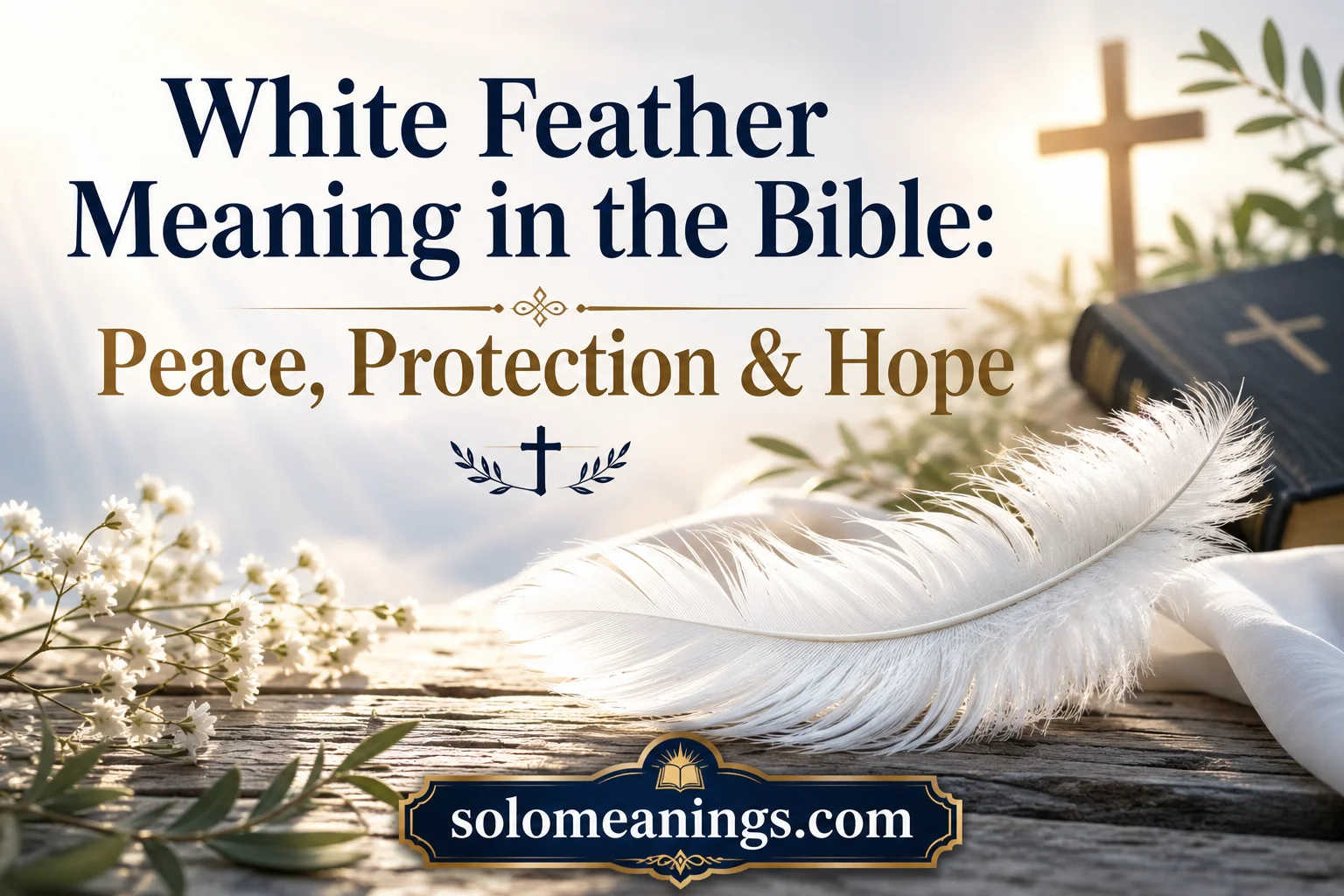 White Feather Meaning in the Bible: Peace, Protection & Hope