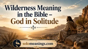 Wilderness Meaning in the Bible: God in Solitude
