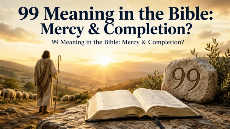 99 Meaning in the Bible: Mercy & Completion