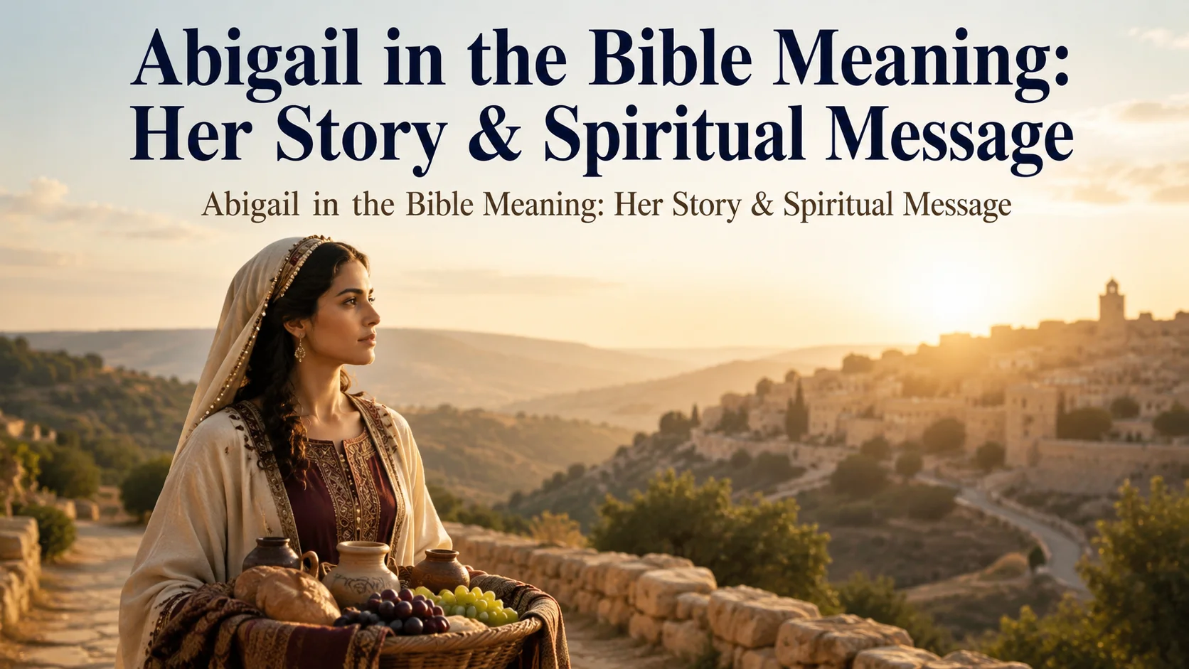 Abigail in the Bible Meaning
