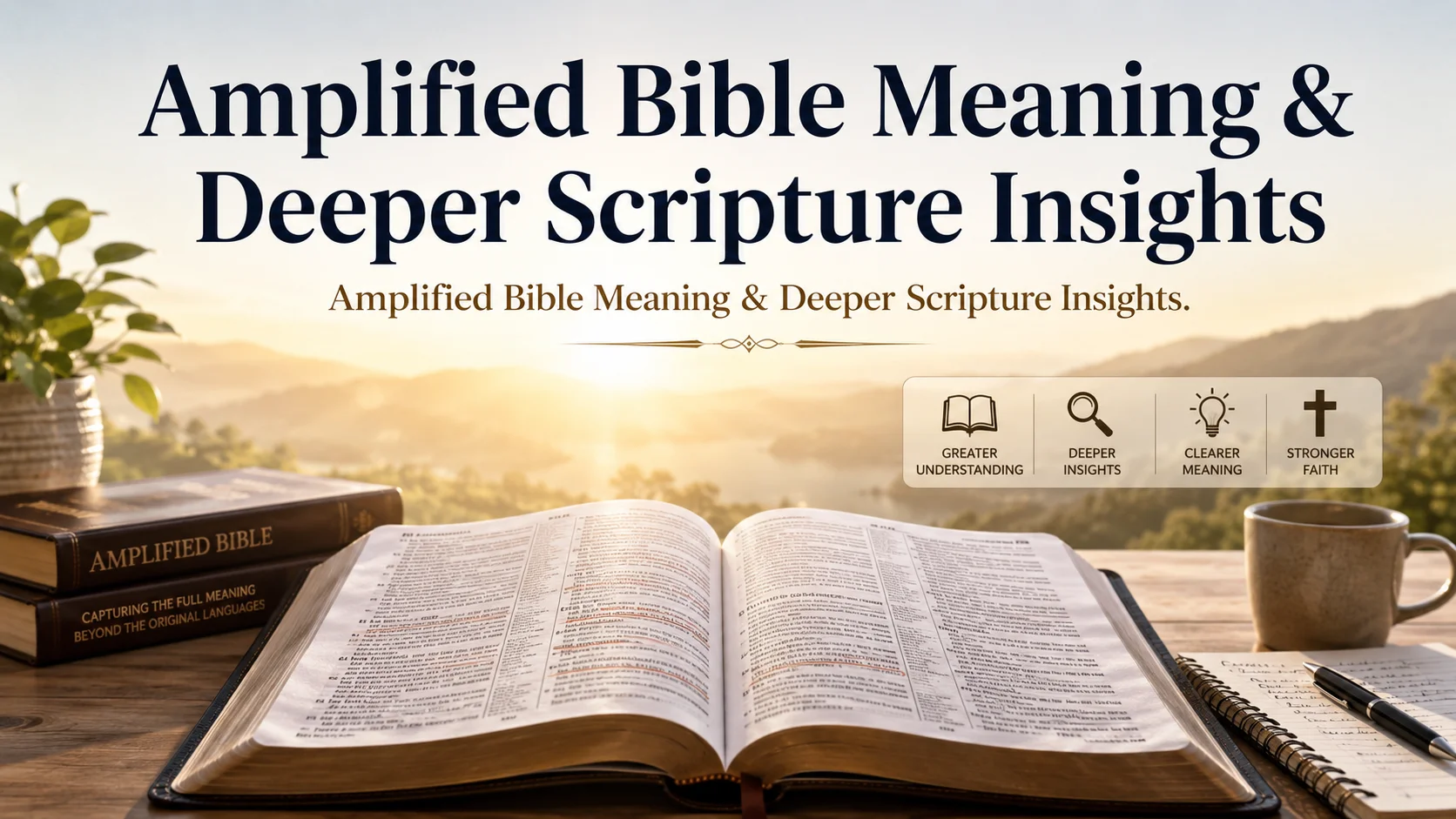 Amplified Bible Meaning & Deeper Scripture Insights