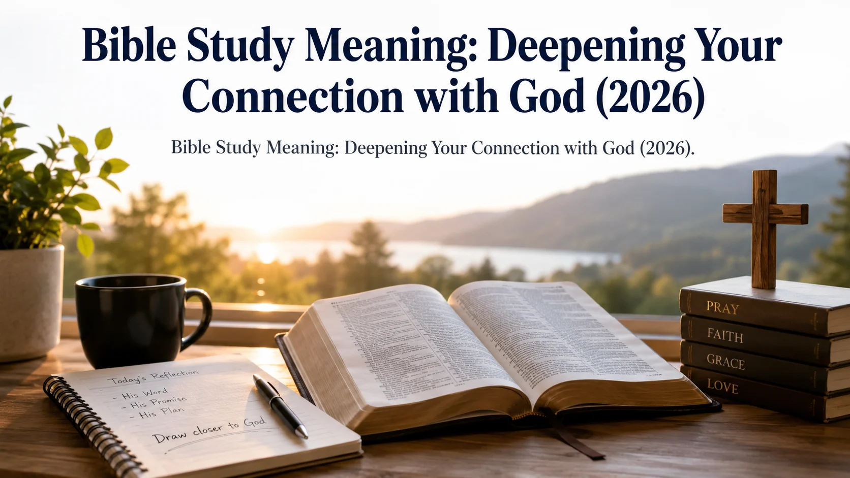 Bible Study Meaning: Deepening Your Connection with God