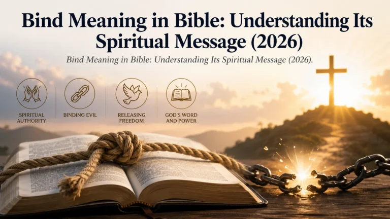 Bind Meaning in Bible: Understanding Its Spiritual Message