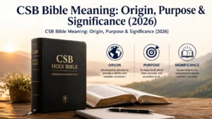  CSB Bible Meaning