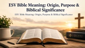  ESV Bible Meaning