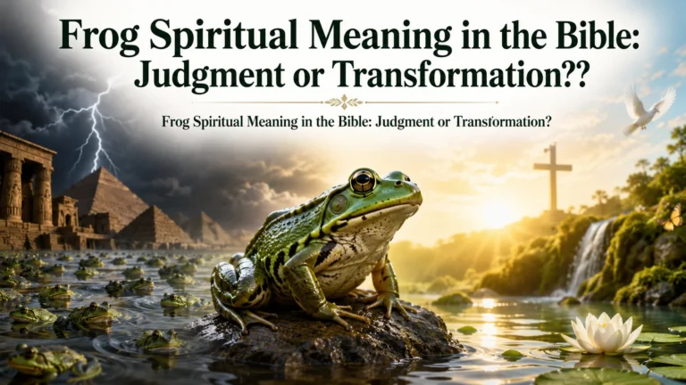  Frog Spiritual Meaning in the Bible