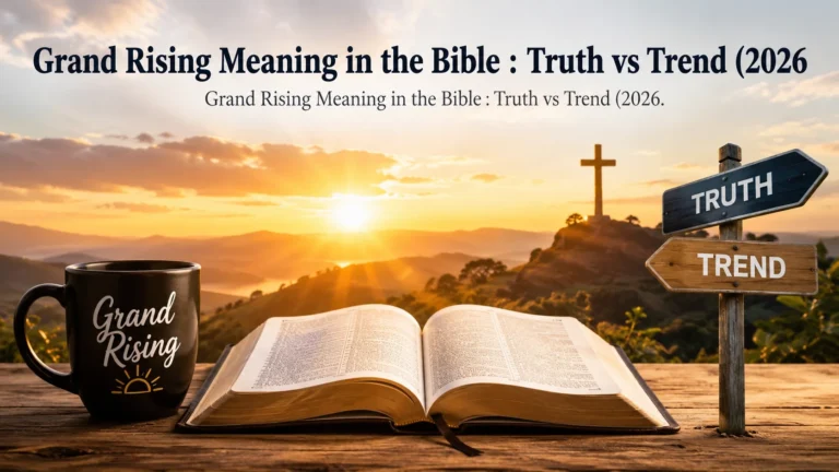Grand Rising Meaning in the Bible