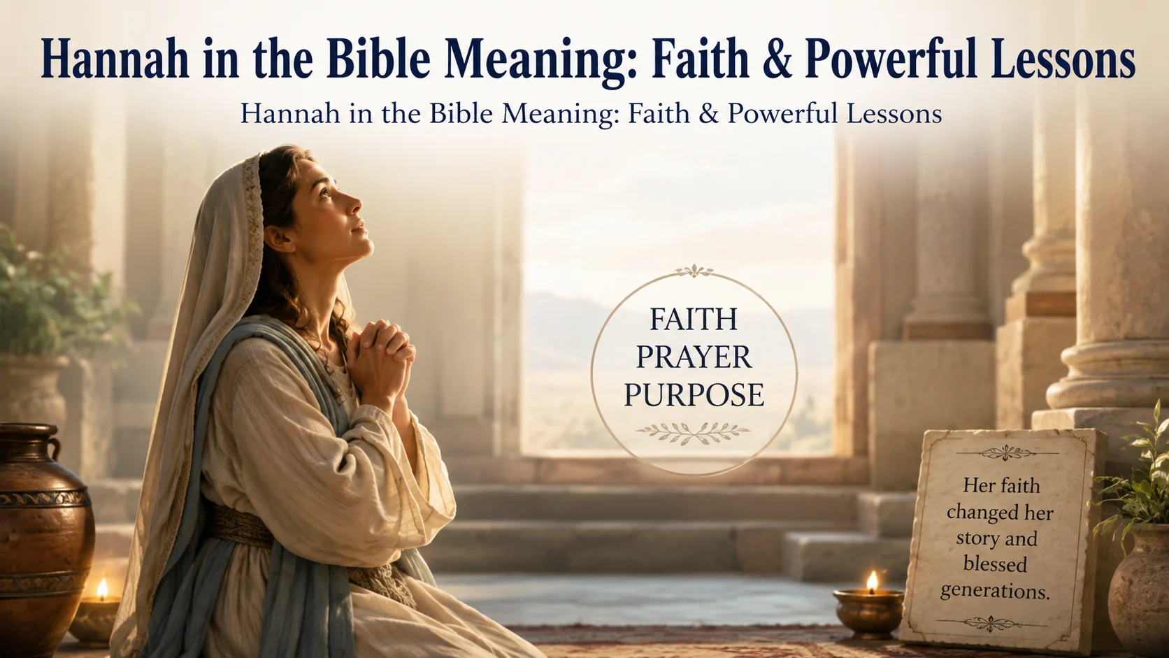  Hannah in the Bible Meaning