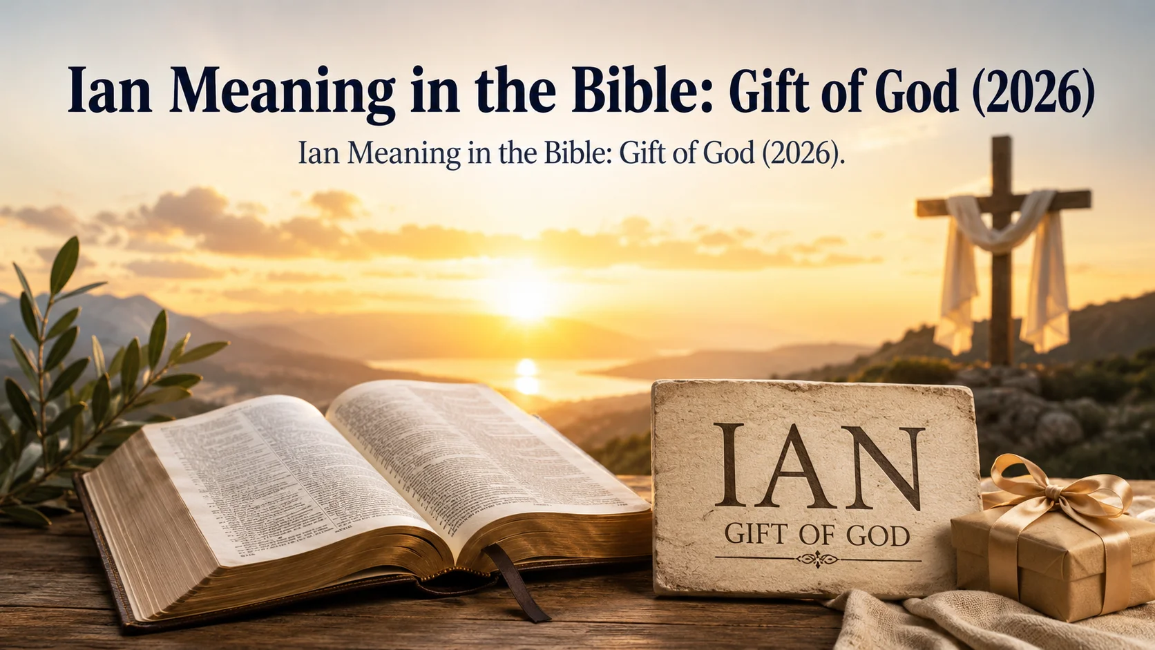 Ian Meaning in the Bible Gift of God