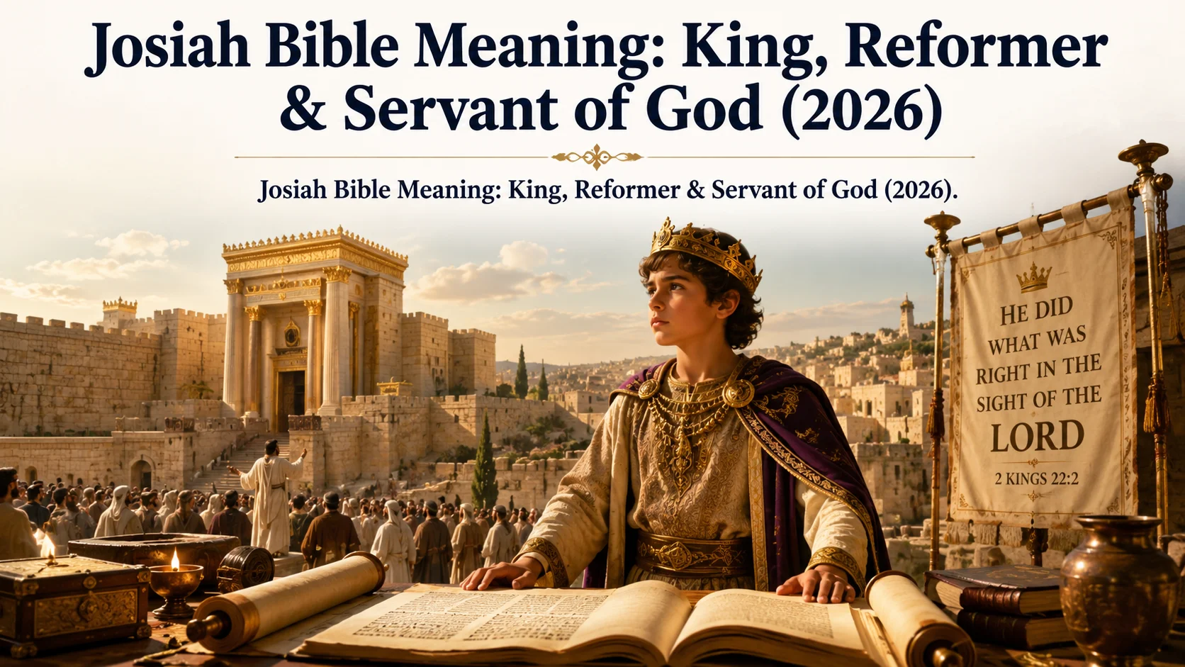 Josiah Bible Meaning