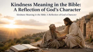 Kindness Meaning in the Bible