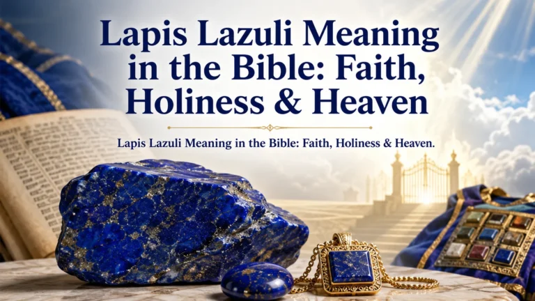 Lapis Lazuli Meaning in the Bible