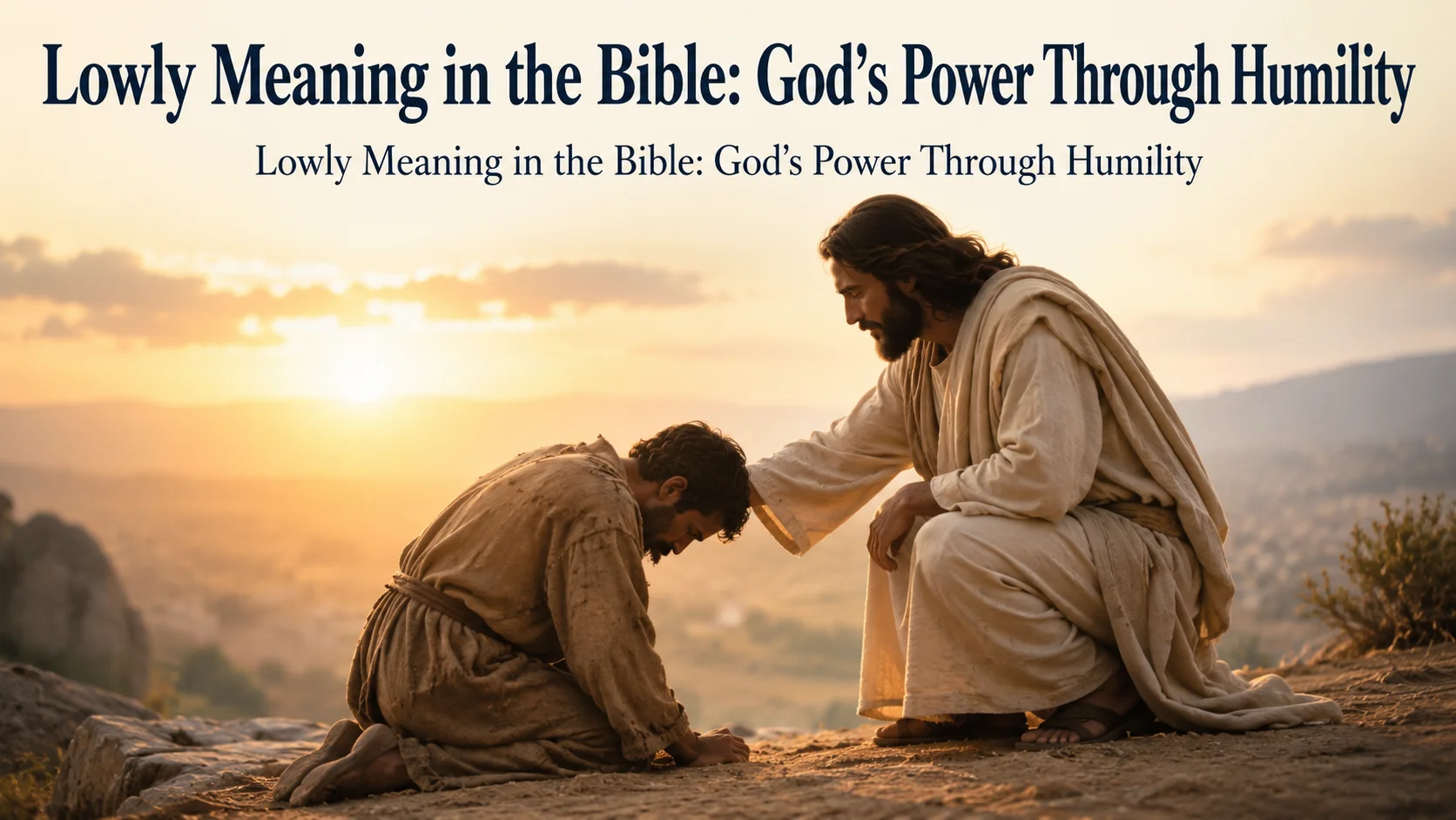 Lowly Meaning in the Bible