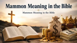 Mammon Meaning in the Bible