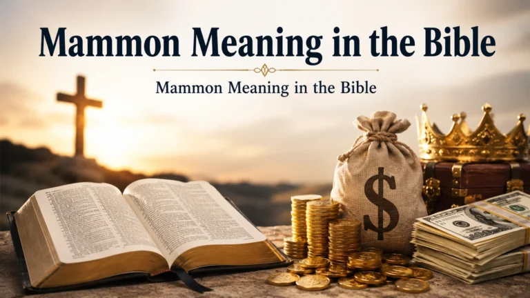 Mammon Meaning in the Bible