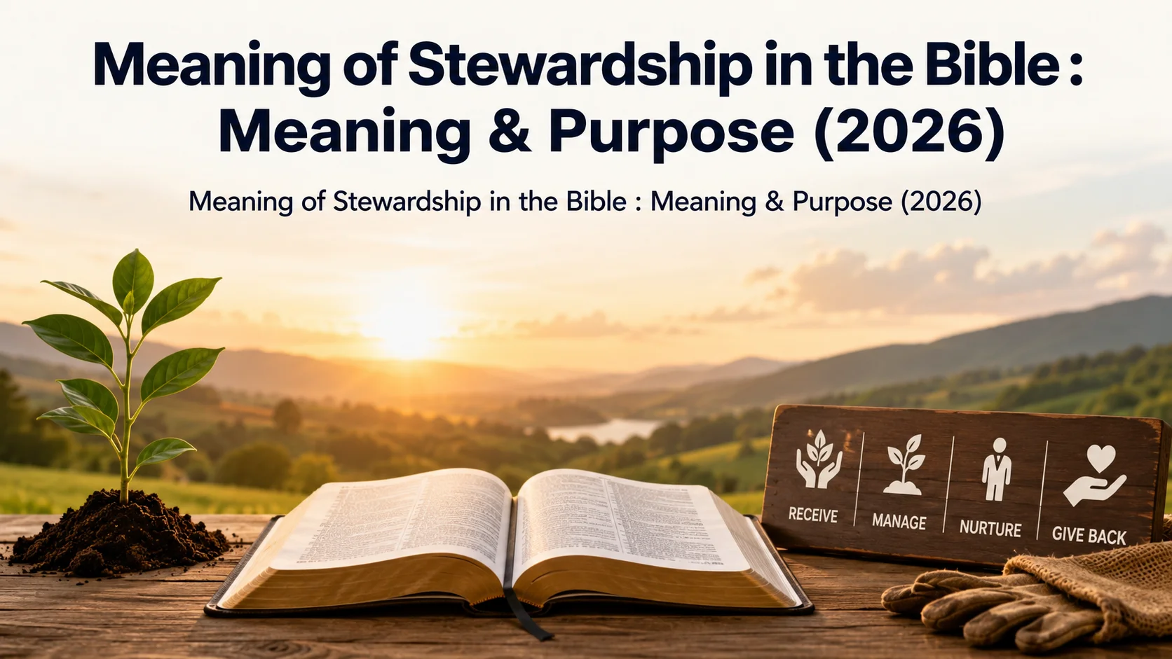 Meaning of Stewardship in the Bible