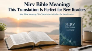 Nirv Bible Meaning: This Translation Is Perfect for New Readers
