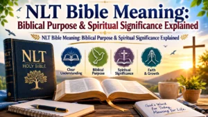 NLT Bible Meaning