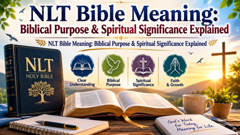 NLT Bible Meaning