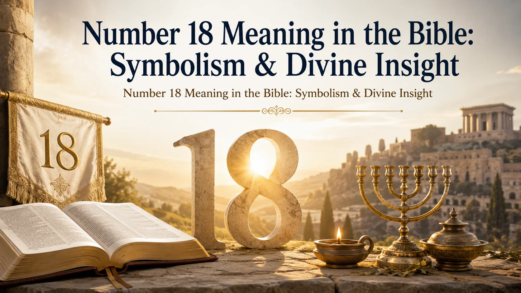 Number 18 Meaning in the Bible: Symbolism & Divine Insight