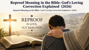 Reproof Meaning in the Bible: God’s Loving Correction Explained 