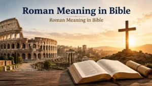 Roman Meaning in Bible