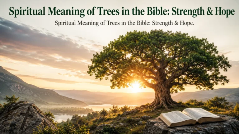 Spiritual Meaning of Trees in the Bible: Strength & Hope