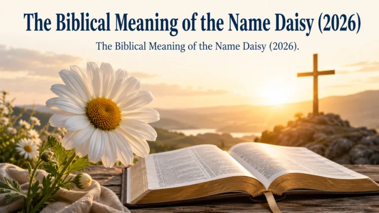 The Biblical Meaning of the Name Daisy