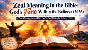 Zeal Meaning in the Bible: God’s Fire Within the Believer