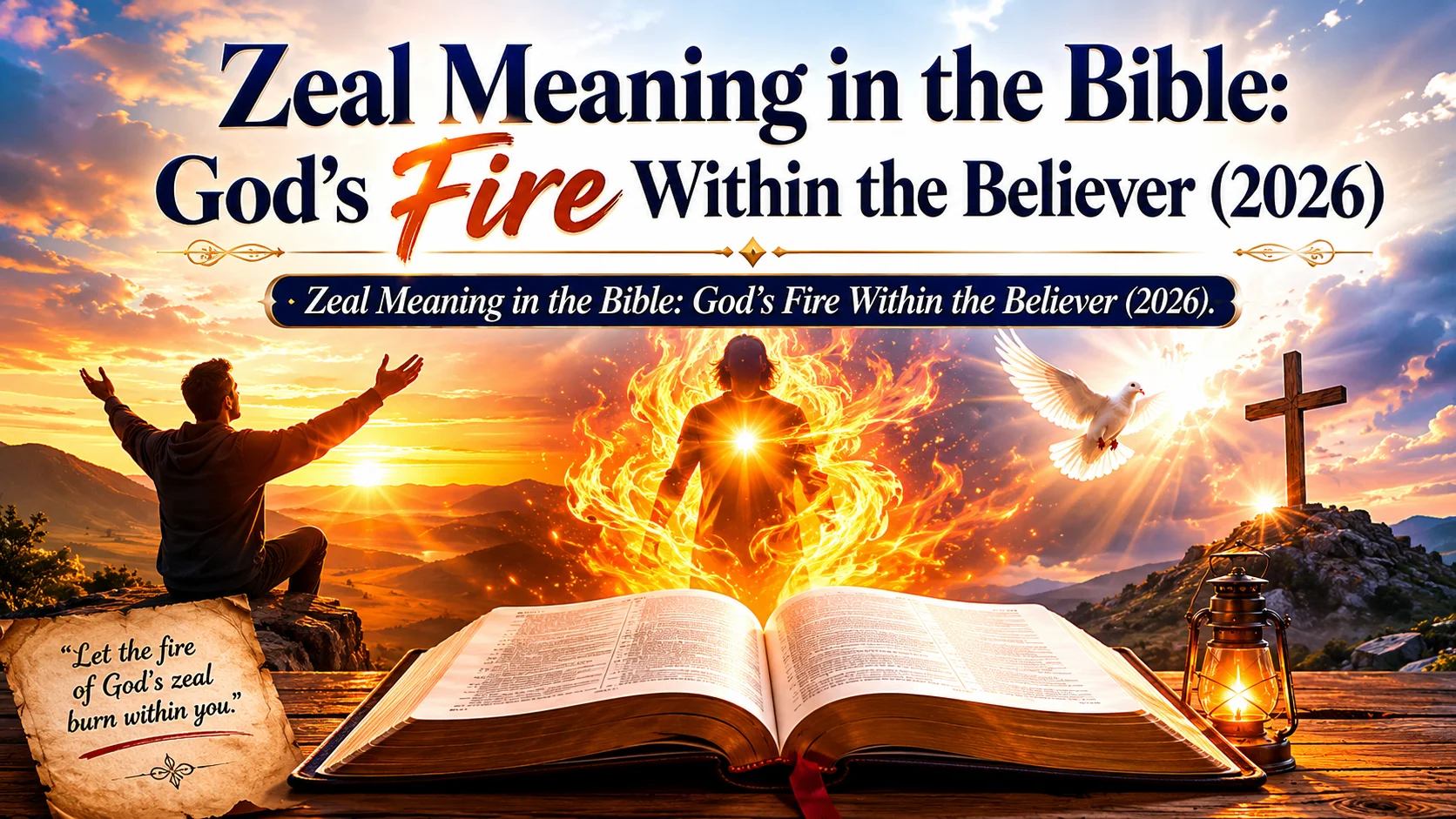 Zeal Meaning in the Bible: God’s Fire Within the Believer