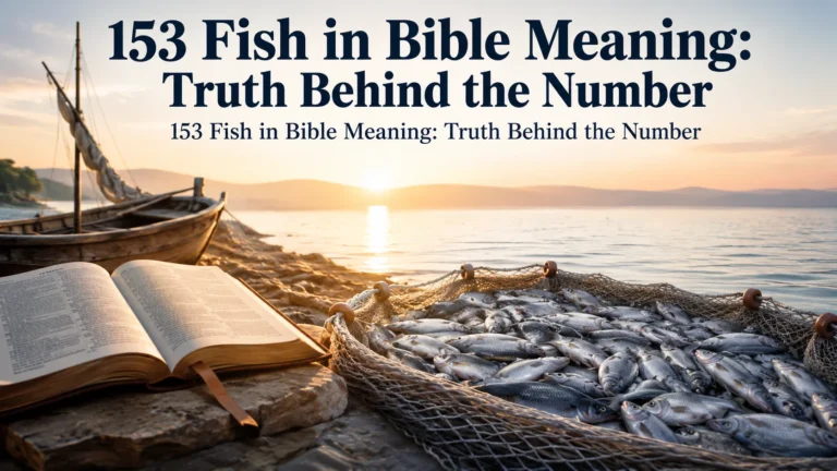 153 Fish in Bible Meaning: Truth Behind the Number
