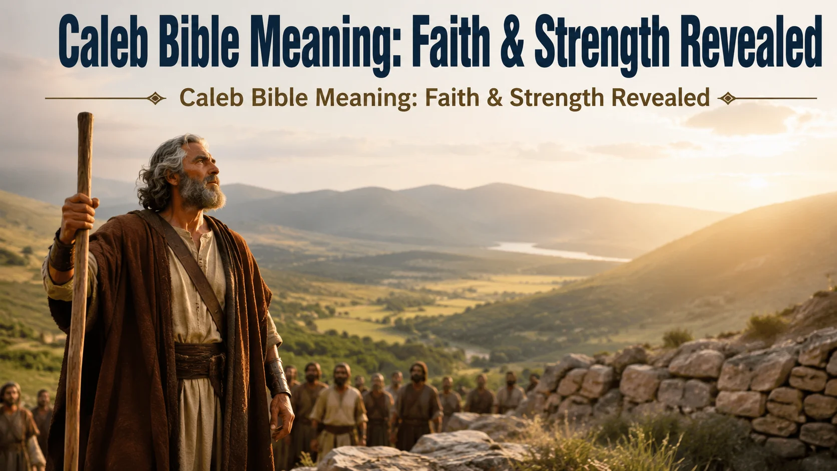 Caleb Bible Meaning: Faith & Strength Revealed